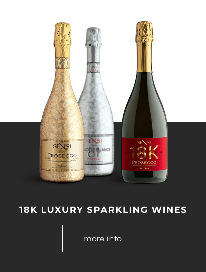 Sensi 18K Luxury sparkling wines
